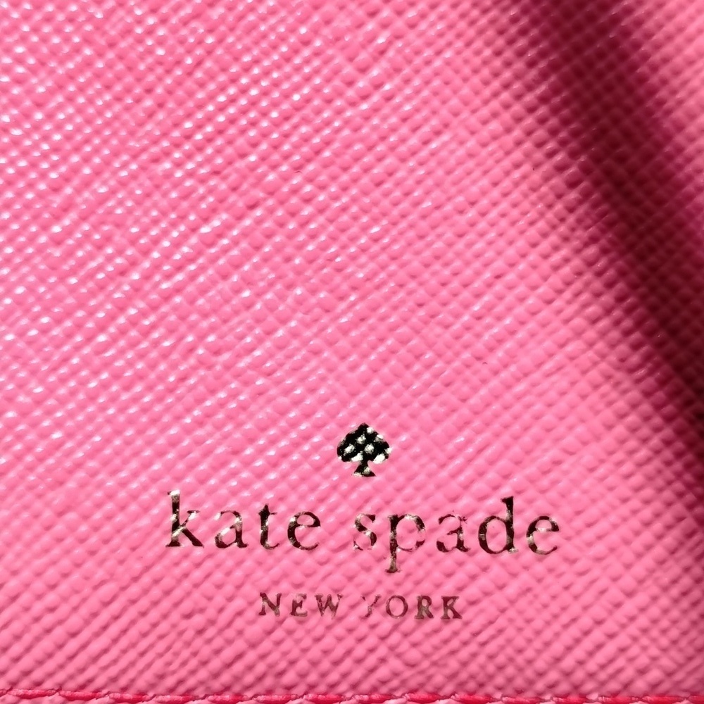 EUC KATE SPADE Imogene Talk The Talk PARROT Leather Wallet/Passport Holder - Picture 11 of 12